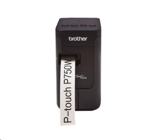 Obrázek BROTHER tiskárna štítků PT-P750W - 24mm, pásky TZe, WIFI, Profesionální PC Tiskárna Štítků