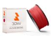 Obrázek 3DW ARMOR - ABS filament, průměr 1,75mm, 1kg, červená
