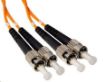 Obrázek Duplexní patch kabel MM 62,5/125 OM1, ST-ST, LS0H, 1m