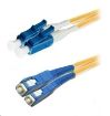 Obrázek Duplexní patch kabel SM 9/125, OS2, LC-SC, LS0H, 0,5m