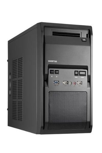 Obrázek CHIEFTEC skříň Libra Series/Minitower, 350W, LT-01B-350S8, Black, USB 3.0