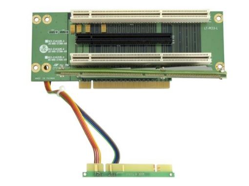 Obrázek CHIEFTEC Riser card 2U RC2-E16X2R-4, support 1xPCI-E x 16 slot & 2xPCI-X 133 slot