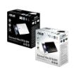 Obrázek ASUS SDRW-08D2S-U LITE/WHITE, External Slim DVD-RW, white, USB + Cyberlink Power2Go 8