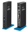 Obrázek iTec USB 3.0 Dual Video DVI HDMI Docking Station + Glan + Audio + USB 3.0 Hub