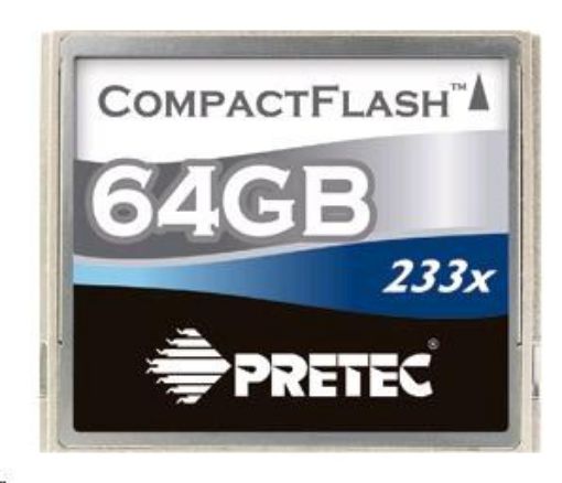 Obrázek PRETEC CompactFlash Cheetah 233X card 64GB