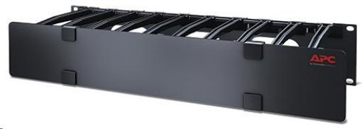 Obrázek APC 2U Horizontal Cable Manager, 6" Fingers top and bottom
