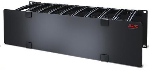 Obrázek APC 3U Horizontal Cable Manager, 6" Fingers top and bottom