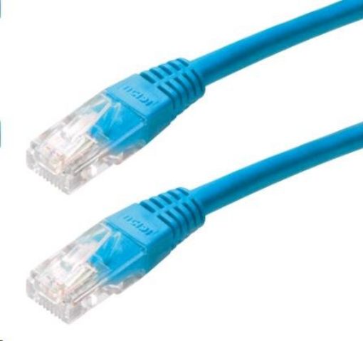 Obrázek Patch kabel Cat5E, UTP - 3m, modrý