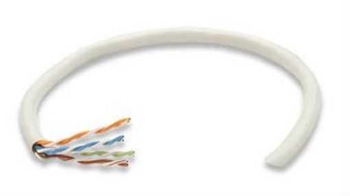 Obrázek Intellinet UTP kabel, Cat5e drát, 305m box, 24AWG, materiál CCA, šedý