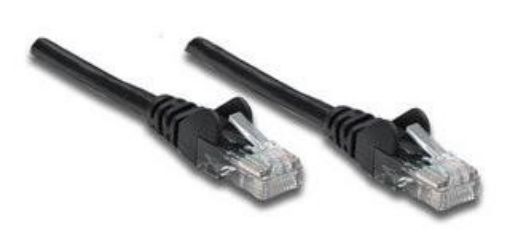 Obrázek Intellinet Patch kabel Cat5e UTP 20m černý