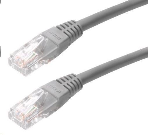 Obrázek Patch kabel Cat5E, UTP - 1,5m, šedý