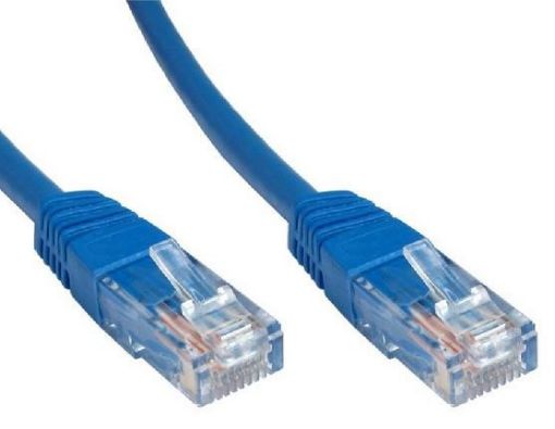 Obrázek Patch kabel Cat6, UTP - 1m, modrý