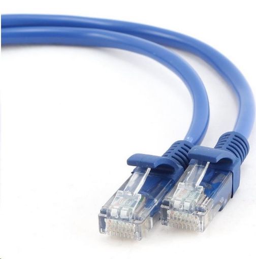 Obrázek GEMBIRD kabel patchcord Cat5e UTP 2m, modrý