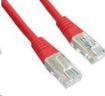 Obrázek GEMBIRD kabel patchcord Cat5e UTP 3m, červený