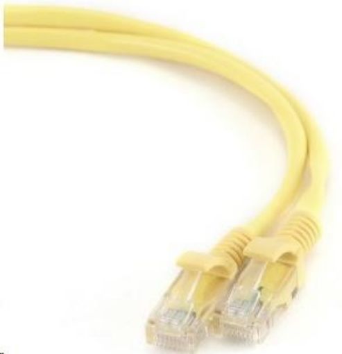 Obrázek GEMBIRD kabel patchcord Cat5e UTP 3m, žlutý