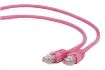 Obrázek GEMBIRD kabel patchcord Cat5e UTP 2m, růžový