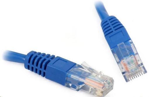 Obrázek GEMBIRD kabel patchcord CAT6 stíněný FTP 2m, modrý