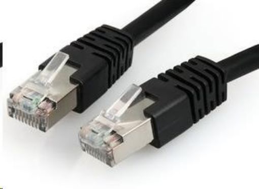 Obrázek GEMBIRD kabel patchcord CAT6 stíněný FTP 3m, černý