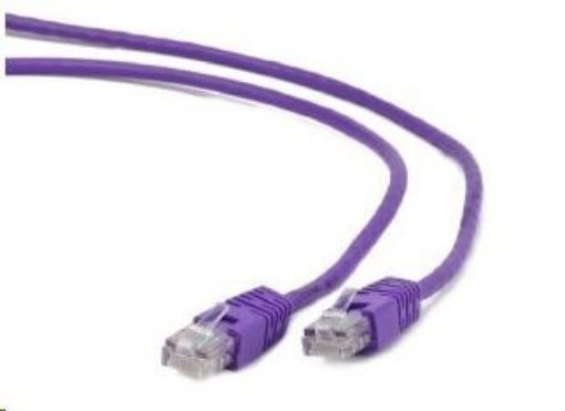 Obrázek GEMBIRD kabel patchcord CAT6 stíněný FTP 3m, fialový