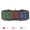 Obrázek TRUST klávesnice GXT 830-RW Avonn Gaming Keyboard US
