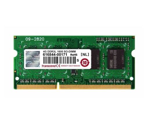 Obrázek SODIMM DDR3L 4GB 1600MHz TRANSCEND 1Rx8 CL11