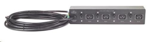 Obrázek APC Rack PDU, Basic, Extender, 2U, 32A, 230V, (4)C19, Hard Wire 3-wire 8.53m