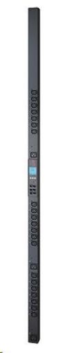 Obrázek APC Rack PDU 2G, Metered, by Outlet with Switching, ZeroU, 16A, 230V, (21)C13 & (3)C19, IEC 309 16A 2P+E 3m