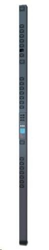 Obrázek APC Rack PDU 2G, Metered-by-Outlet, ZeroU, 16A, 100-240V, (21)C13 & (3)C19, IEC-320 C20