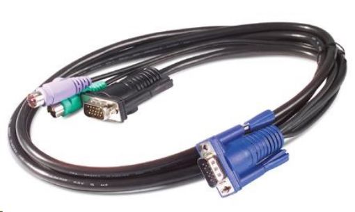Obrázek APC KVM PS/2 Cable - 6 ft (1.8 m)