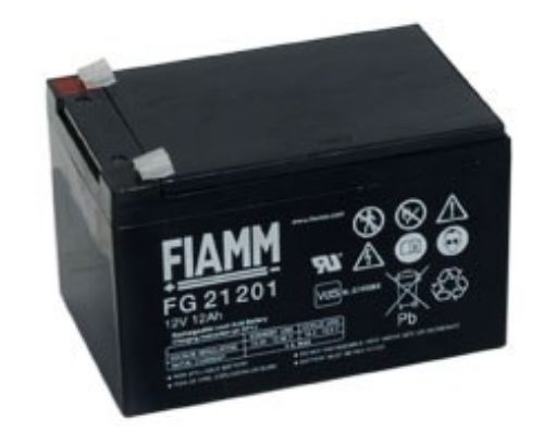 Obrázek Baterie - Fiamm FG21201 (12V/12,0Ah - Faston 187), životnost 5let