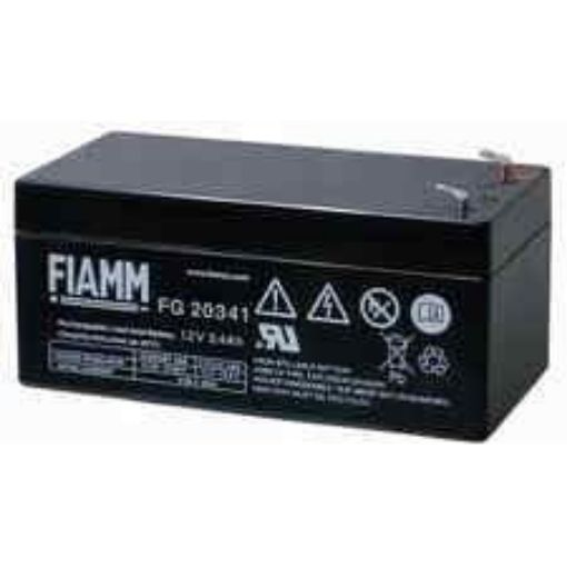 Obrázek Baterie - Fiamm FG20341 (12V/3,4Ah - Faston 187), životnost 5let