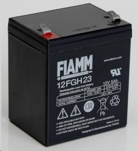 Obrázek Baterie - Fiamm 12 FGH 23 (12V/5,0Ah - Faston 250), životnost 5let