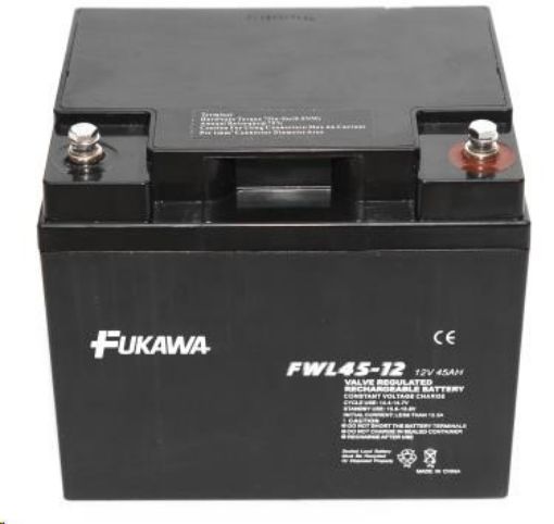 Obrázek Baterie - FUKAWA FWL 45-12 (12V/45 Ah - M6), životnost 10let