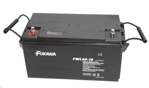 Obrázek Baterie - FUKAWA FWL 65-12 (12V/65 Ah - M6), životnost 10let