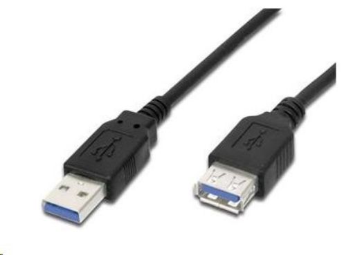 Obrázek PremiumCord Prodlužovací kabel USB 3.0 Super-speed 5Gbps A-A, MF, 9pin, 3m