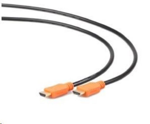 Obrázek GEMBIRD Kabel HDMI - HDMI 1,8m (v1.4, M/M, zlacené kontakty, stíněný, ethernet, CCS, 4K UHD@60Hz)