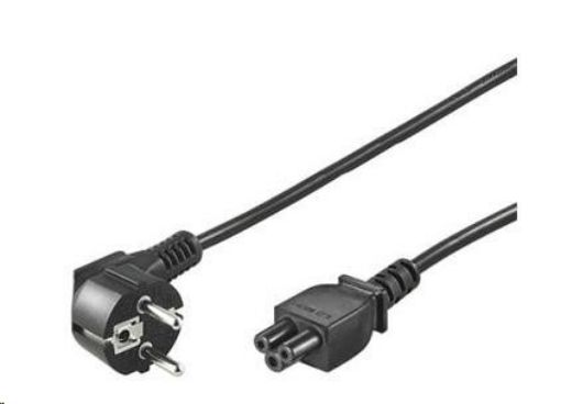 Obrázek PREMIUMCORD Kabel napájecí 230V pro NTB (3pin, Schuko, trojlístek) 5m