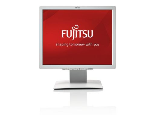 Obrázek FUJITSU LCD B19-7 19" matný, 1280x1024, 250cd, 8ms, VGA, DVI, repro VESA LED IPS PIVOT bílý - kabel DVI-D a VGA