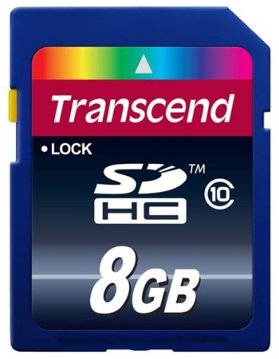 Obrázek TRANSCEND SDHC karta 8GB Premium, Class 10