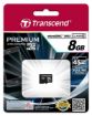 Obrázek TRANSCEND MicroSDHC karta 8GB Premium, Class 10 UHS-I 300x, bez adaptéru
