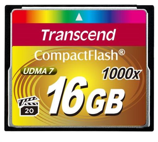 Obrázek TRANSCEND Compact Flash 16GB Ultimate (1000x)