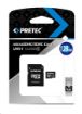 Obrázek PRETEC SecureDigital Micro SDXC 128GB (Class 10) + SD adapter