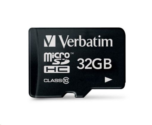 Obrázek VERBATIM MicroSDHC karta 32GB Premium, U1