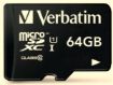 Obrázek VERBATIM MicroSDXC karta 64GB Premium, U1 + adaptér