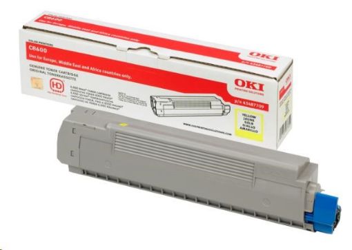 Obrázek Oki Toner Žlutý do C8600 (6.000 stránek)