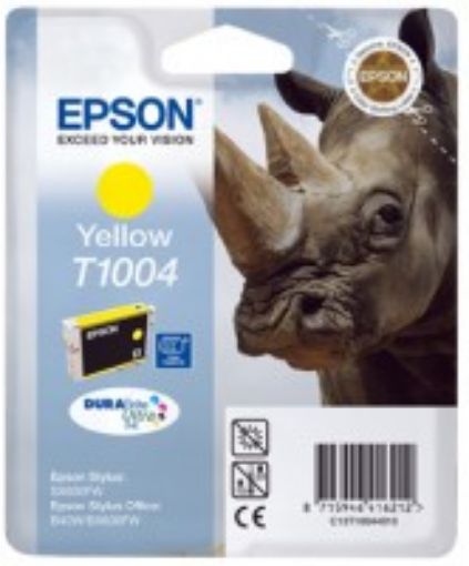 Obrázek EPSON ink bar Stylus Office "Nosorožec" B40W/SX600FW (T1004) - yellow