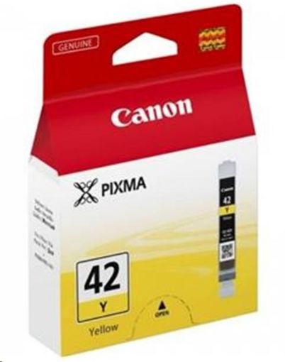 Obrázek Canon CARTRIDGE CLI-42 Y žlutá pro Pixma PRO-100 (284 str.)