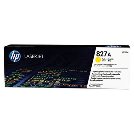 Obrázek HP 827A Yellow LJ Toner Cart, CF302A (32,000 pages)