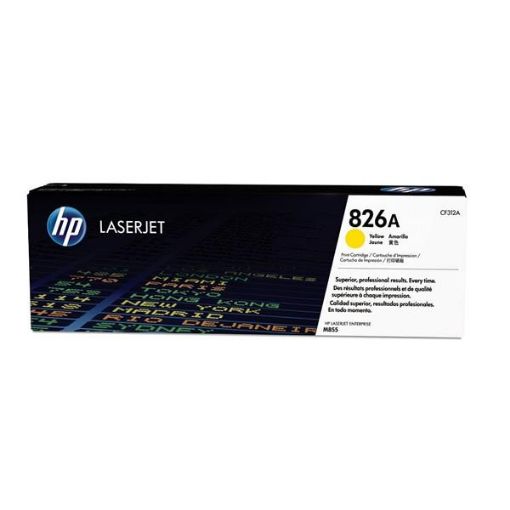 Obrázek HP 826A Yellow LJ Toner Cart, CF312A (31,500 pages)