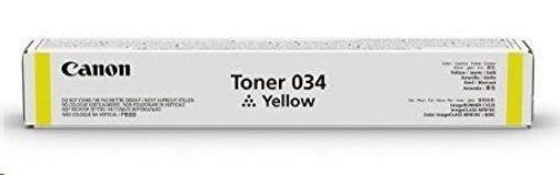 Obrázek Canon TONER  034 žlutá pro iR-C1225 (7 300 str.)